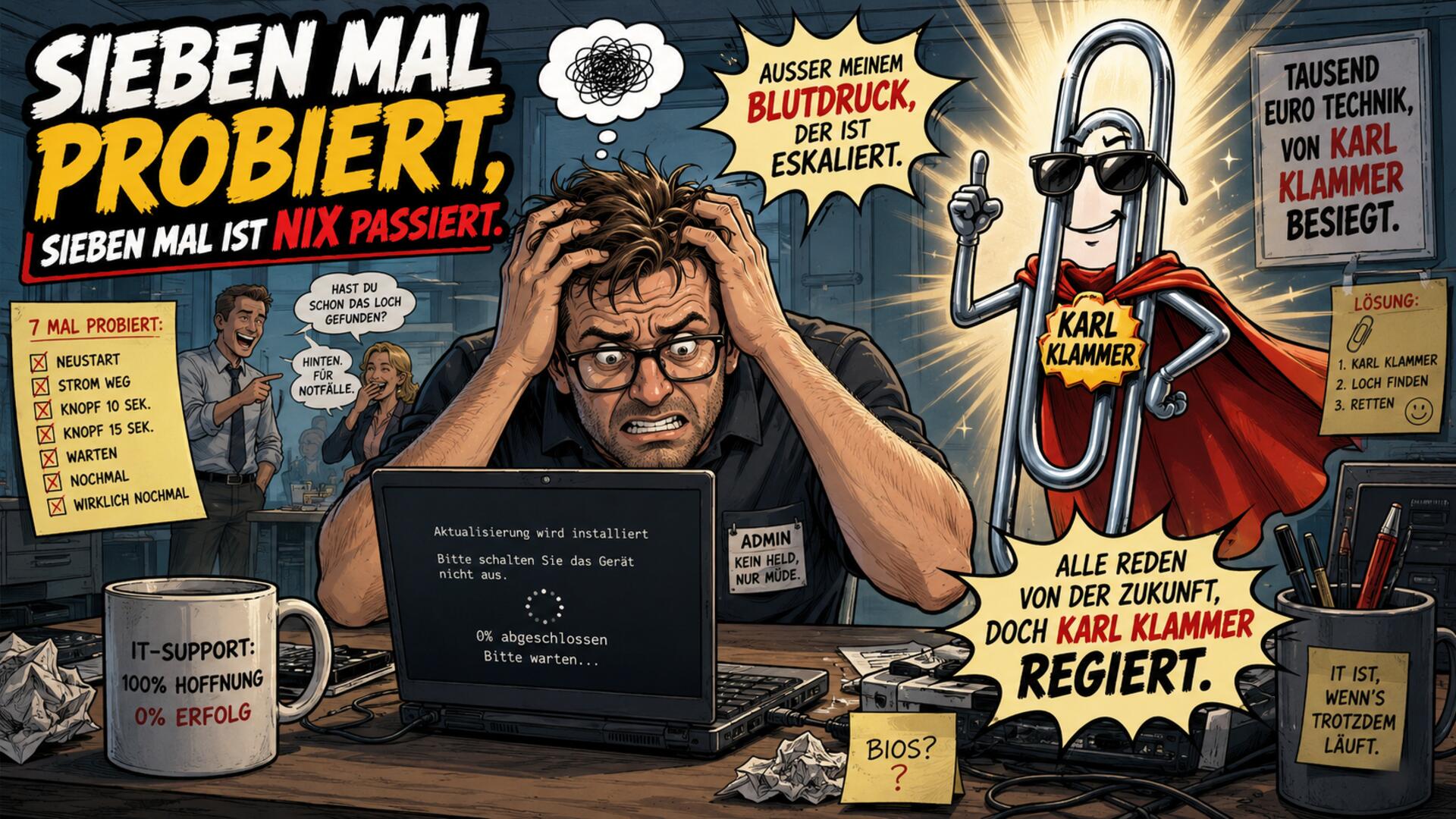 7 Mal probiert (7 Mal ist nix passiert)