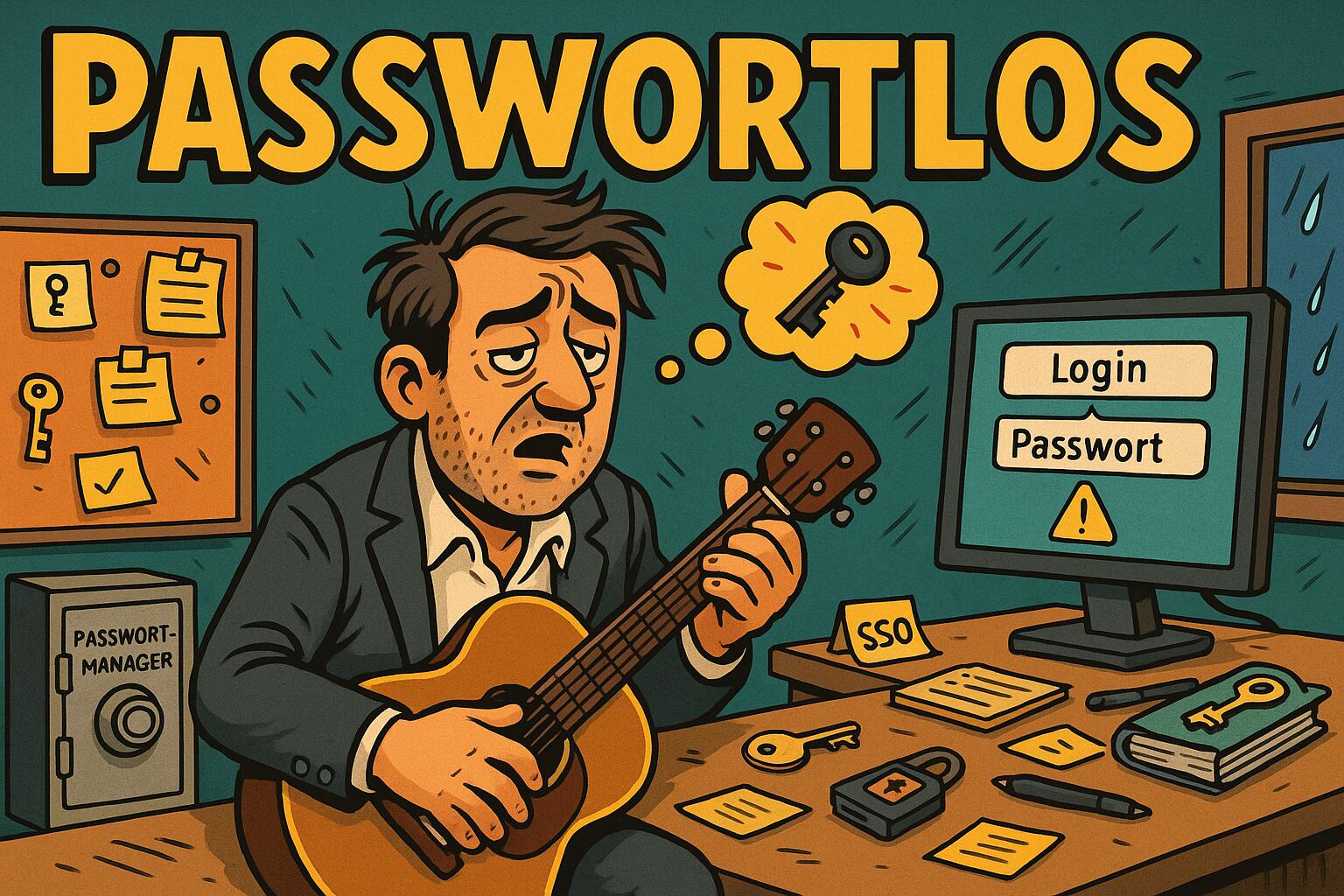Passwortlos cover art