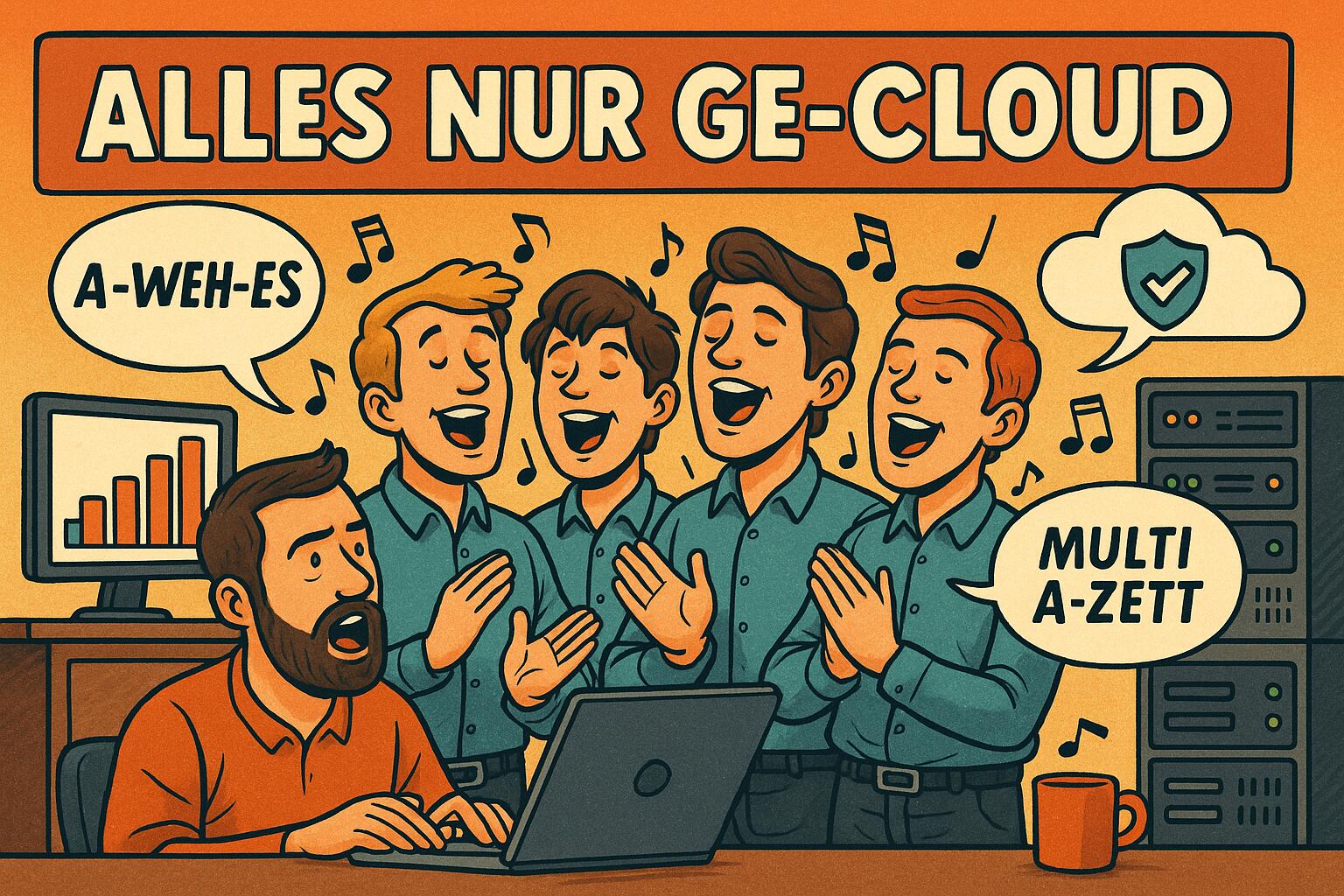 Alles nur ge-cloud