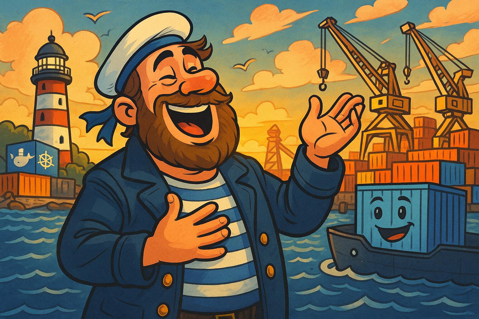 Container, Come Back Soon parody cover art