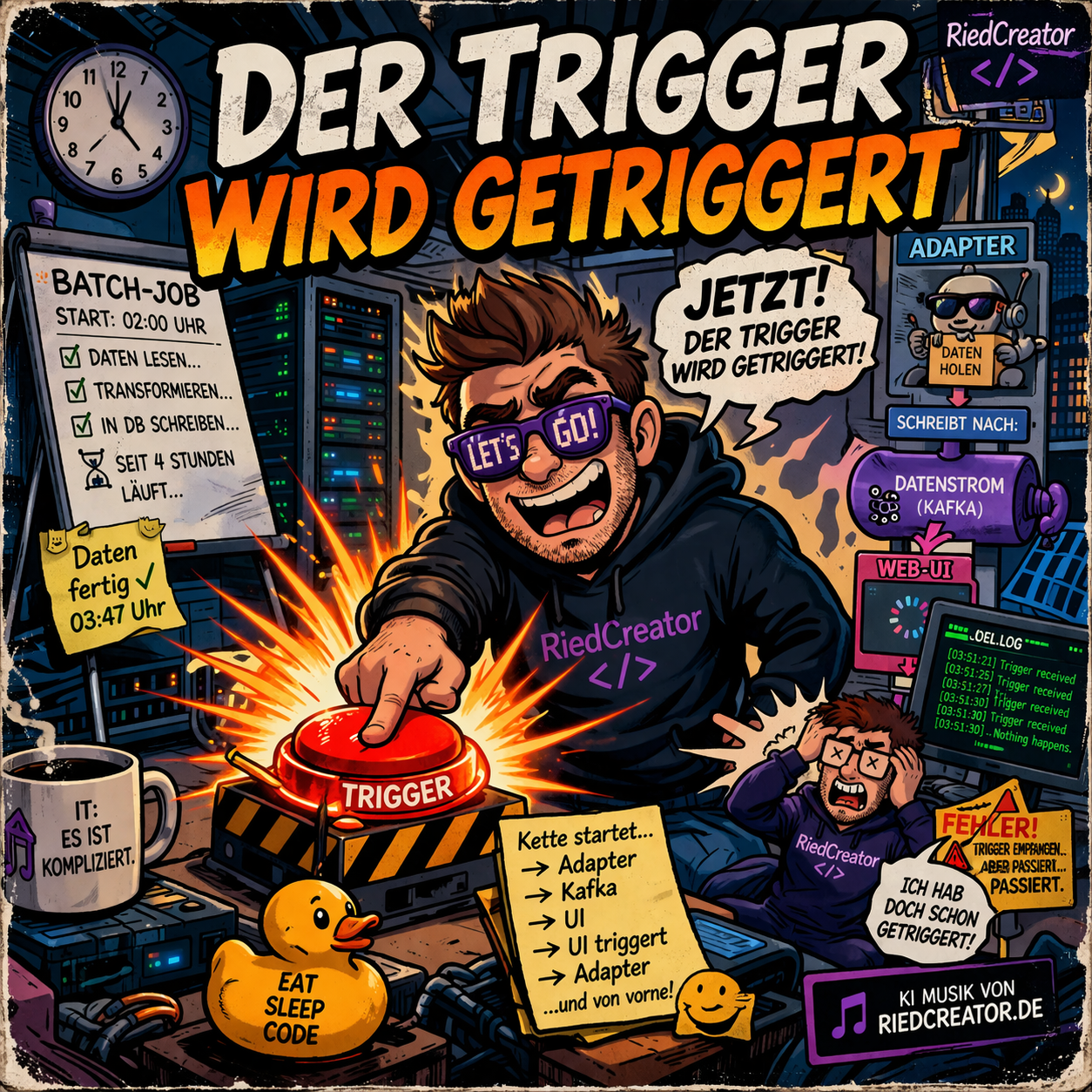 Der Trigger wird getriggert