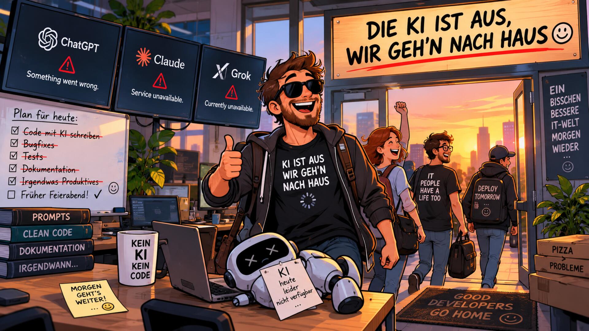 Die KI ist aus, wir geh’n nach Haus