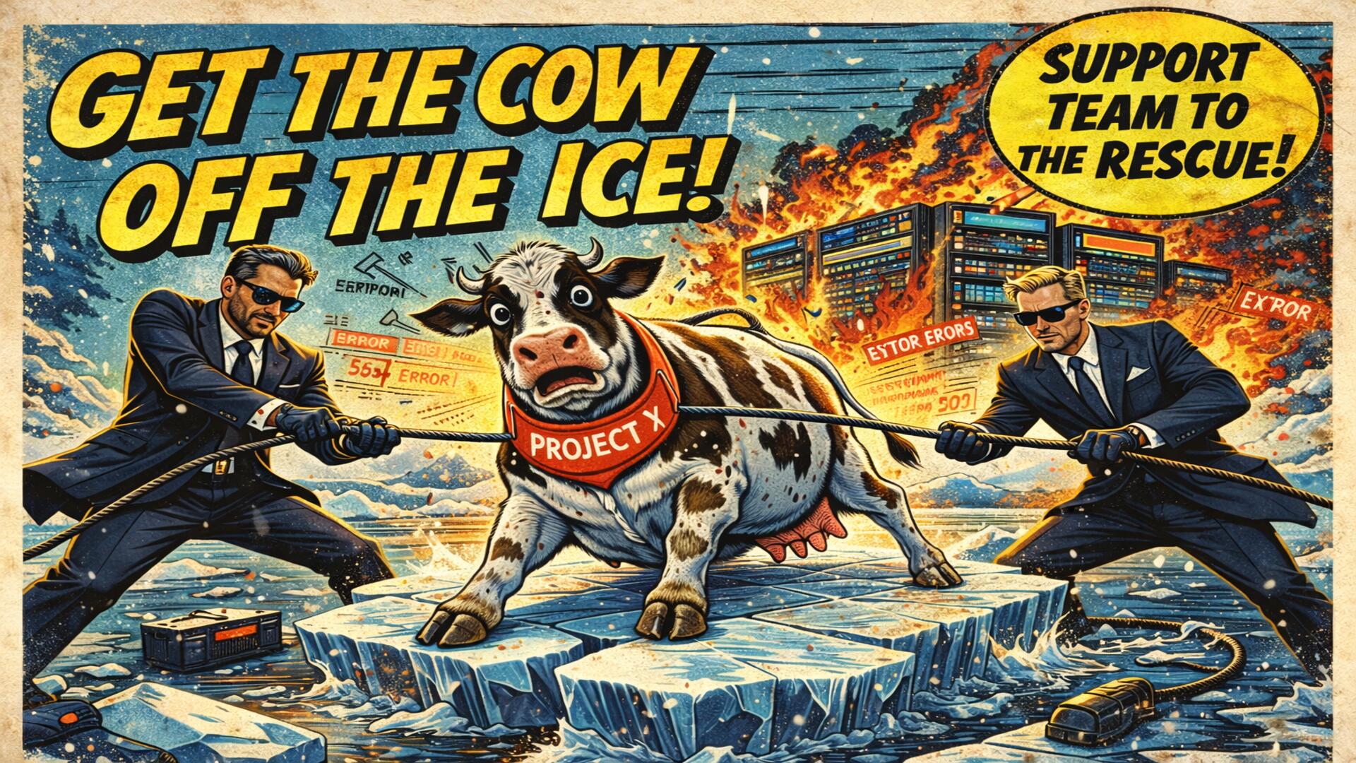 Get the Cow Off the Ice