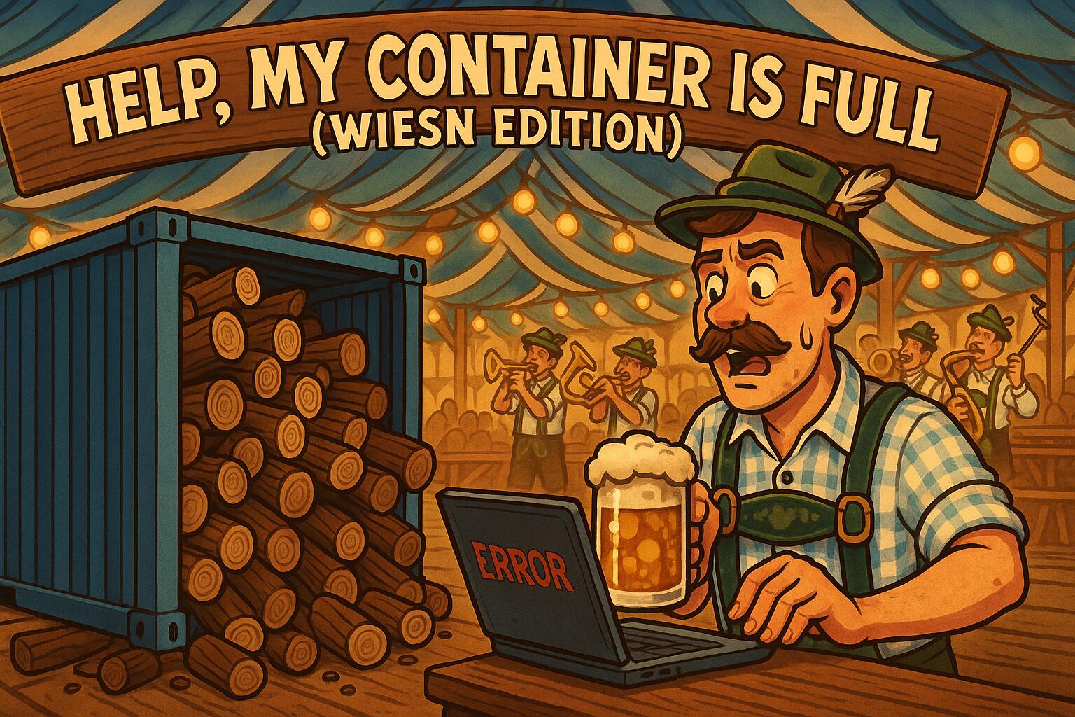 Help, My Container is Full (Wiesn Edition)