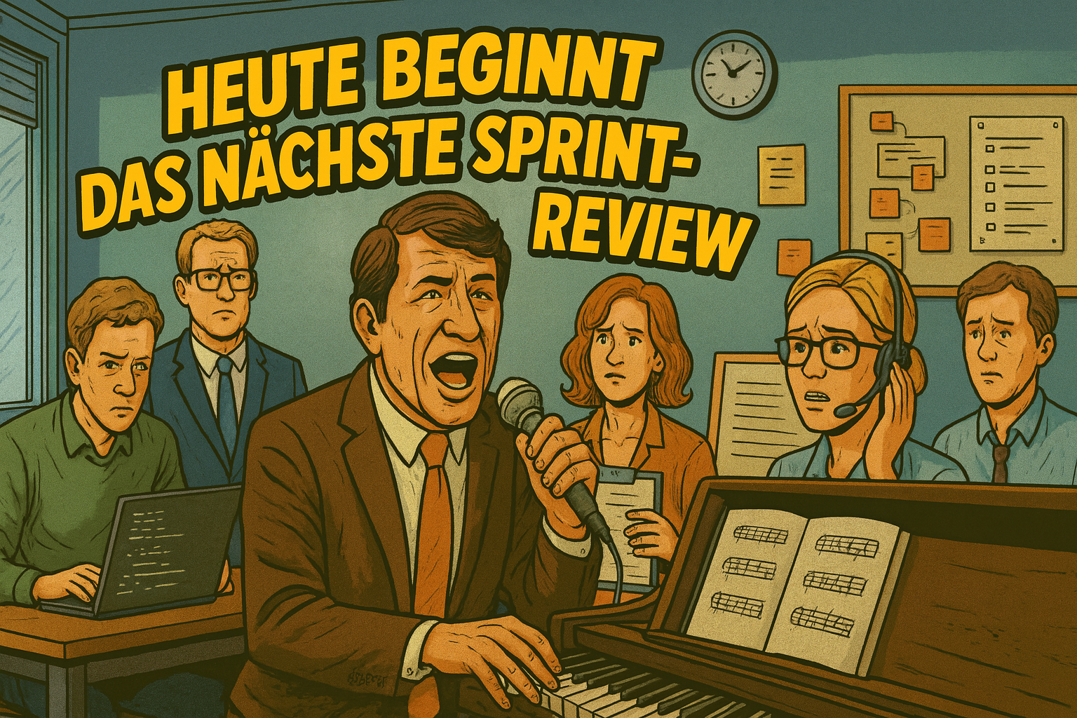 Heute beginnt das nächste Sprint Review Cover-Art
