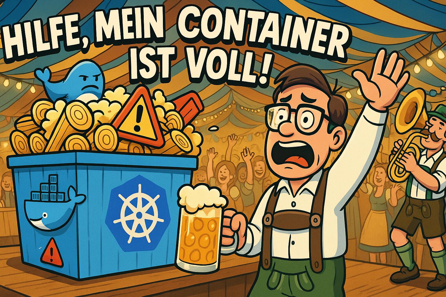 Hilfe, mein Container ist voll