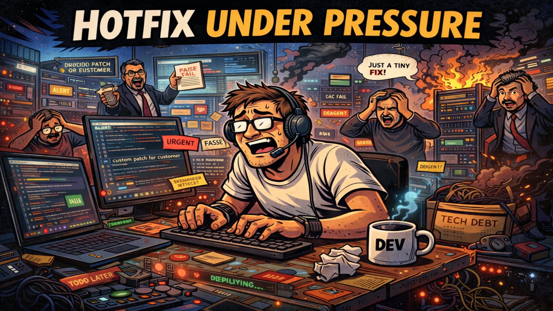 Hotfix Under Pressure