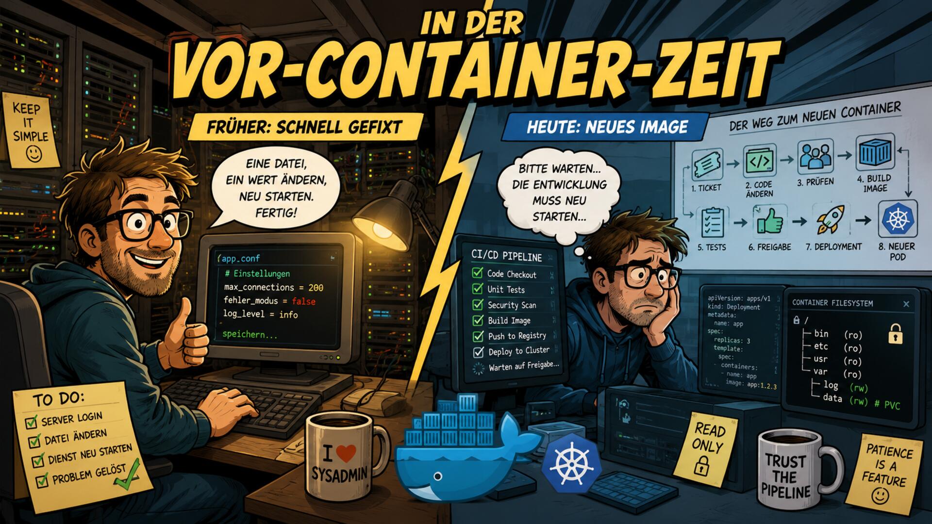 In der Vor-Container-Zeit