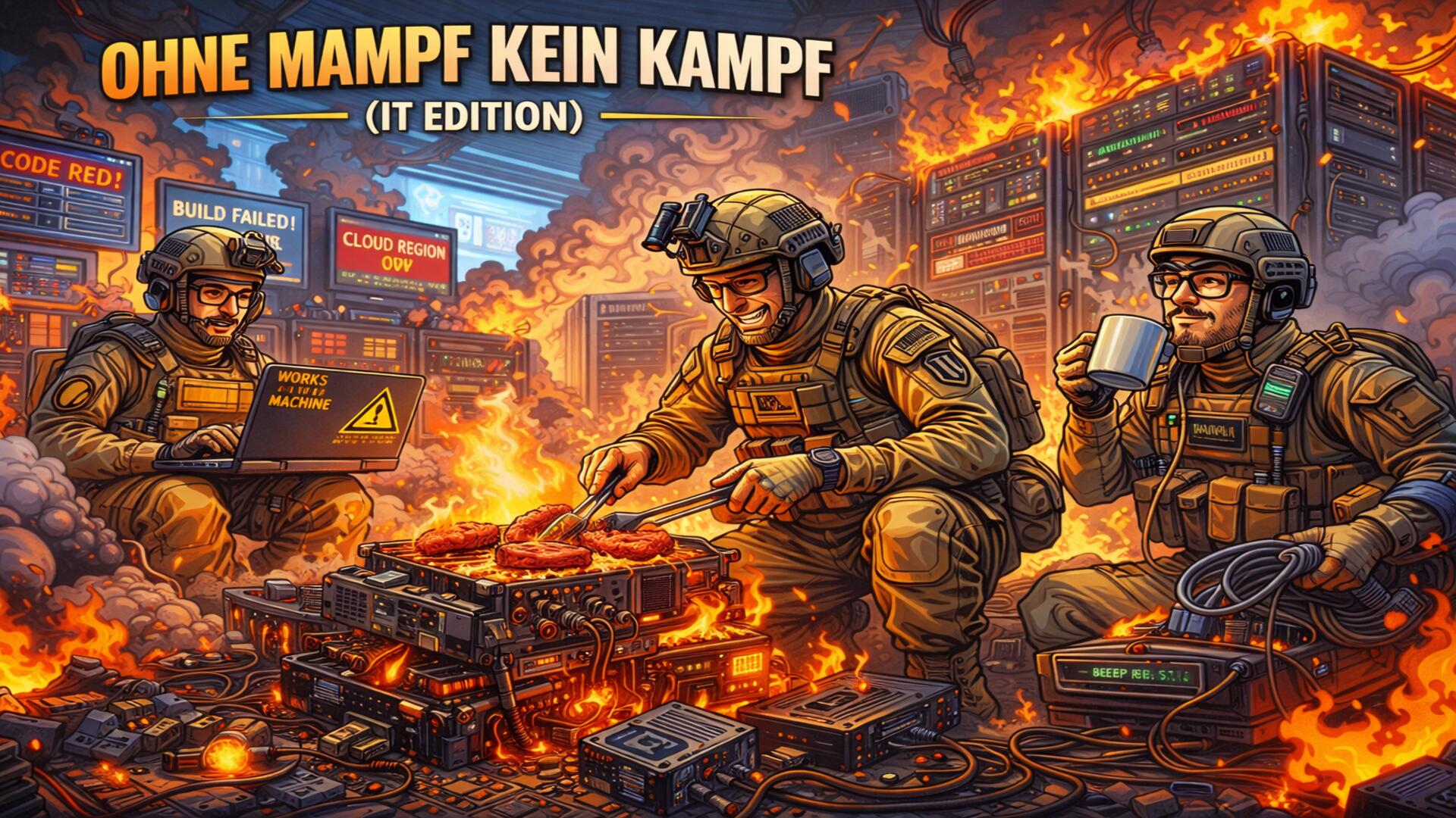 Ohne Mampf kein Kampf (IT Edition)