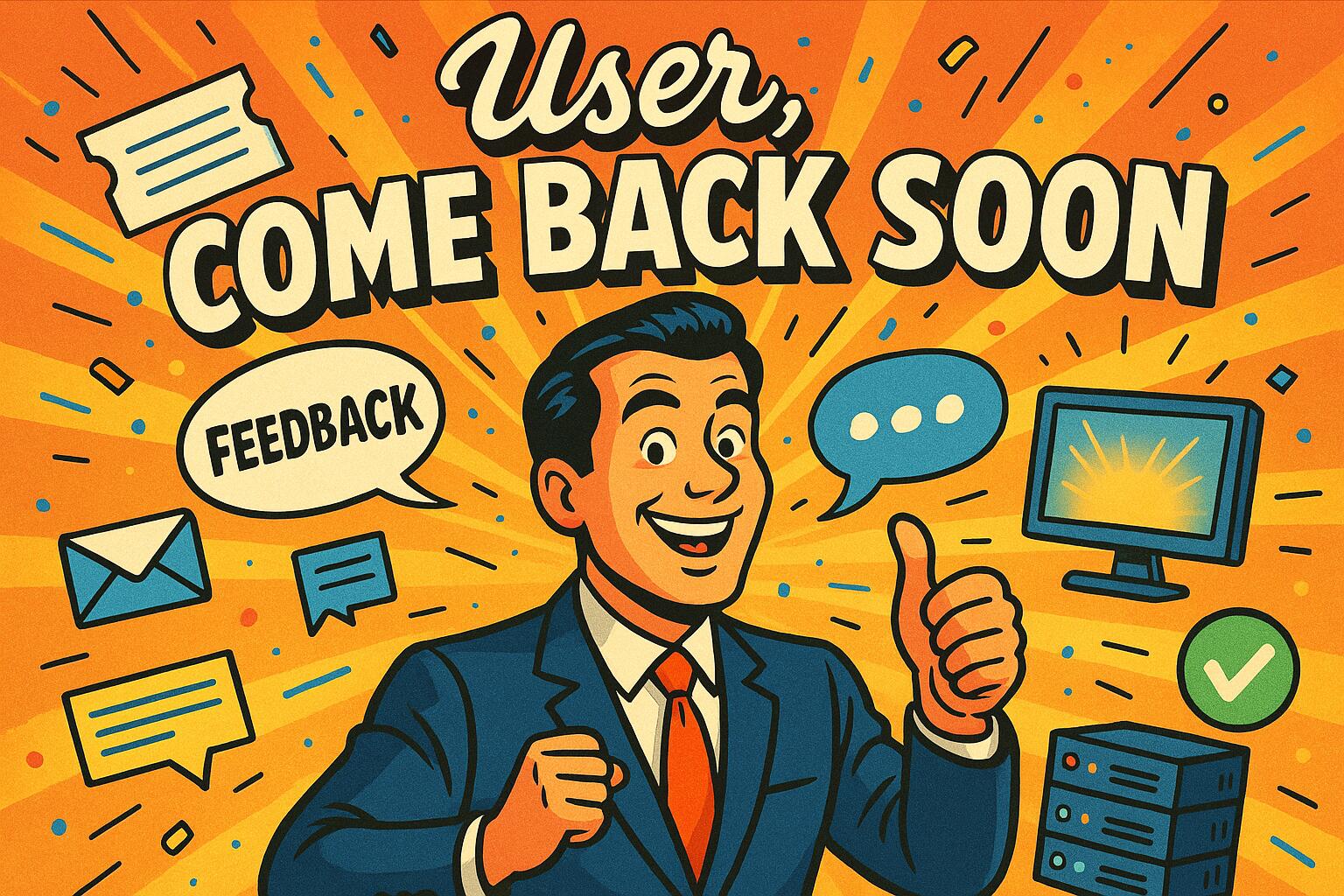 User Come Back Soon cover art