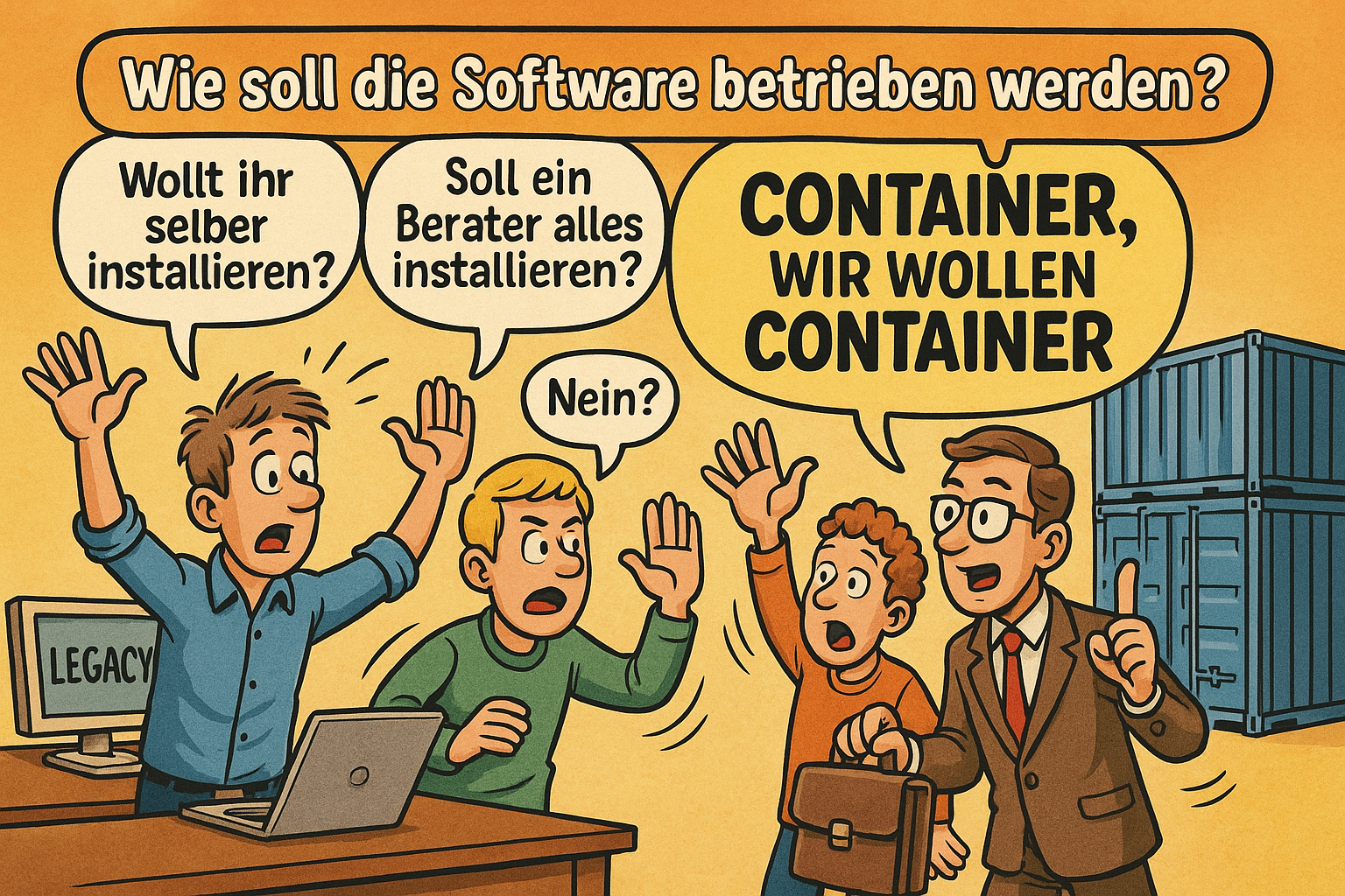 Containers! We want Containers