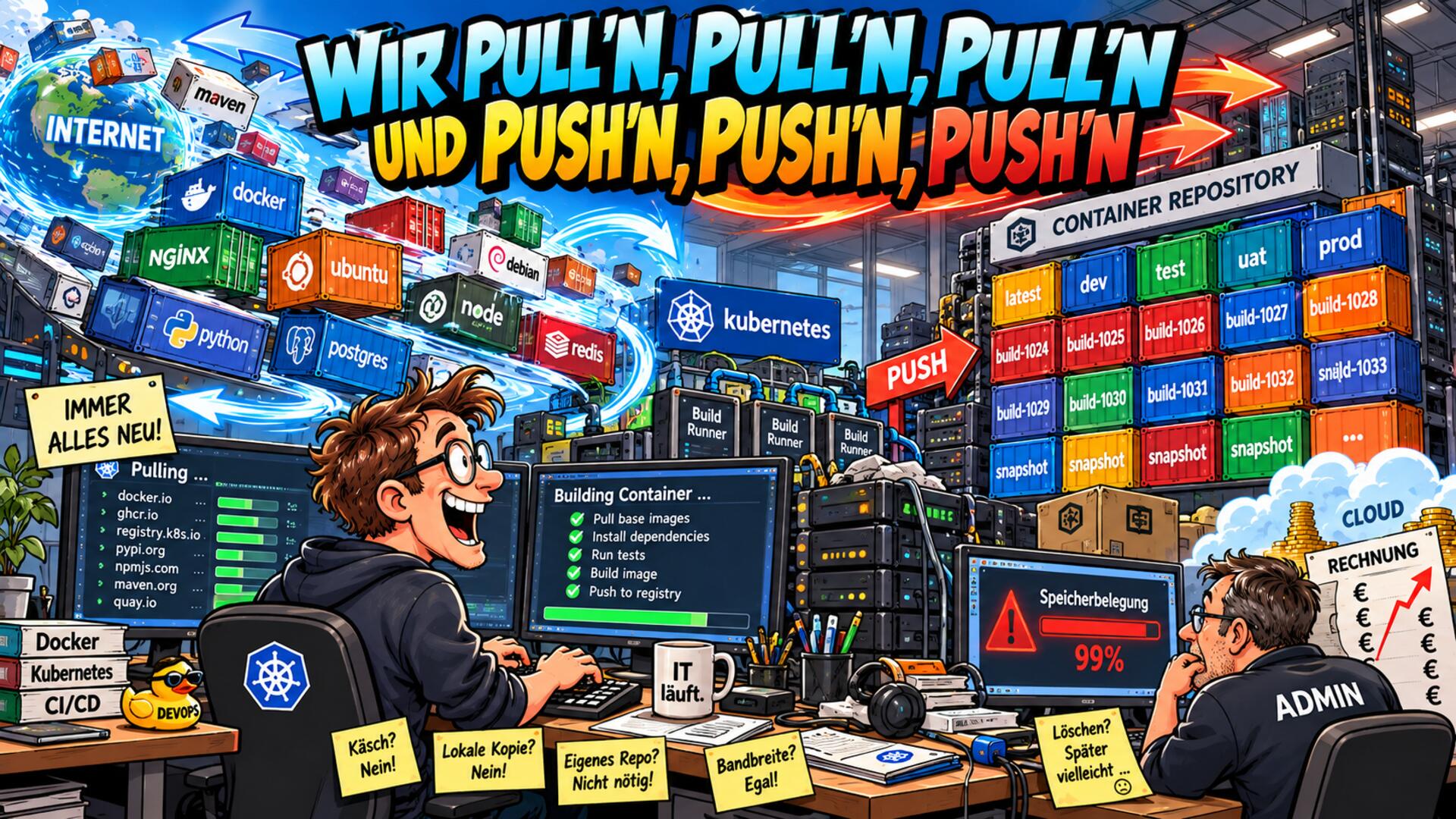 Wir pull’n, pull’n, pull’n